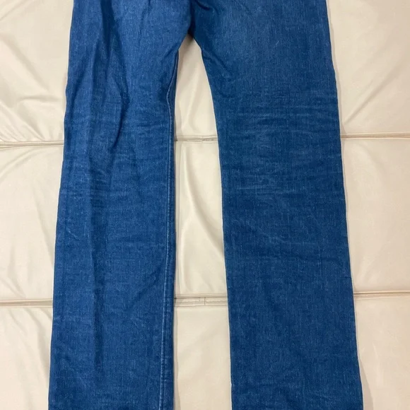 Pure Blue Japan x Blue Owl collab slim straight jean - Picture 4 of 6